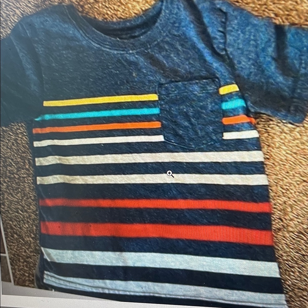 Garanimals colorful striped short sleeve T-shirt 3 T